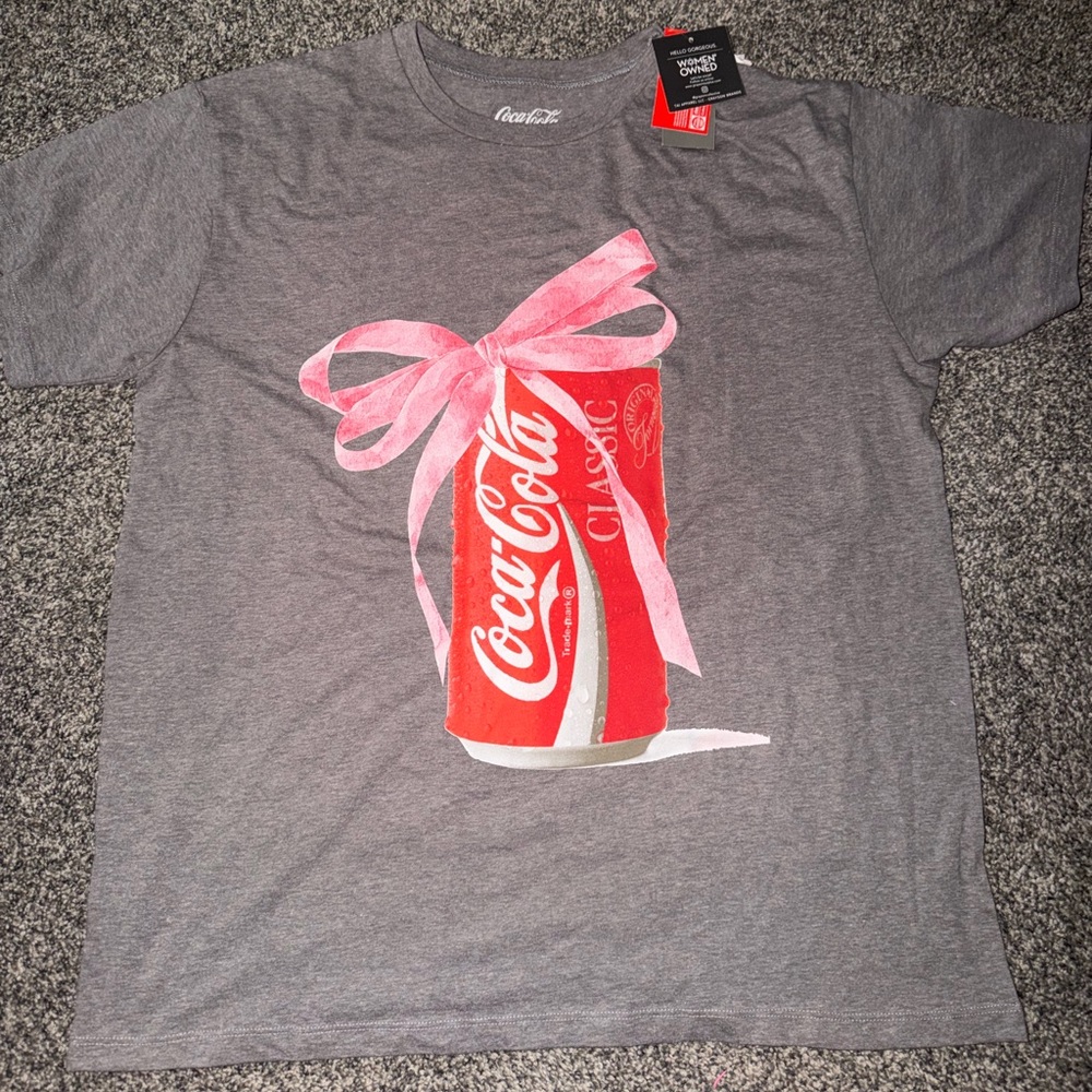 Coca Cola Gray Tee